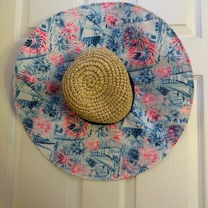 Lilly Pulitzer floppy sun hat